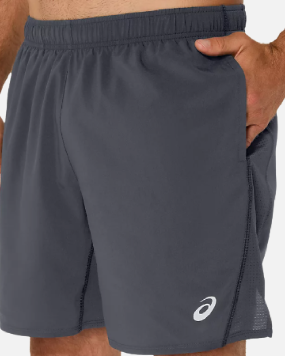 Pantalones cortos Asics Core de 7 pulgadas - Gris