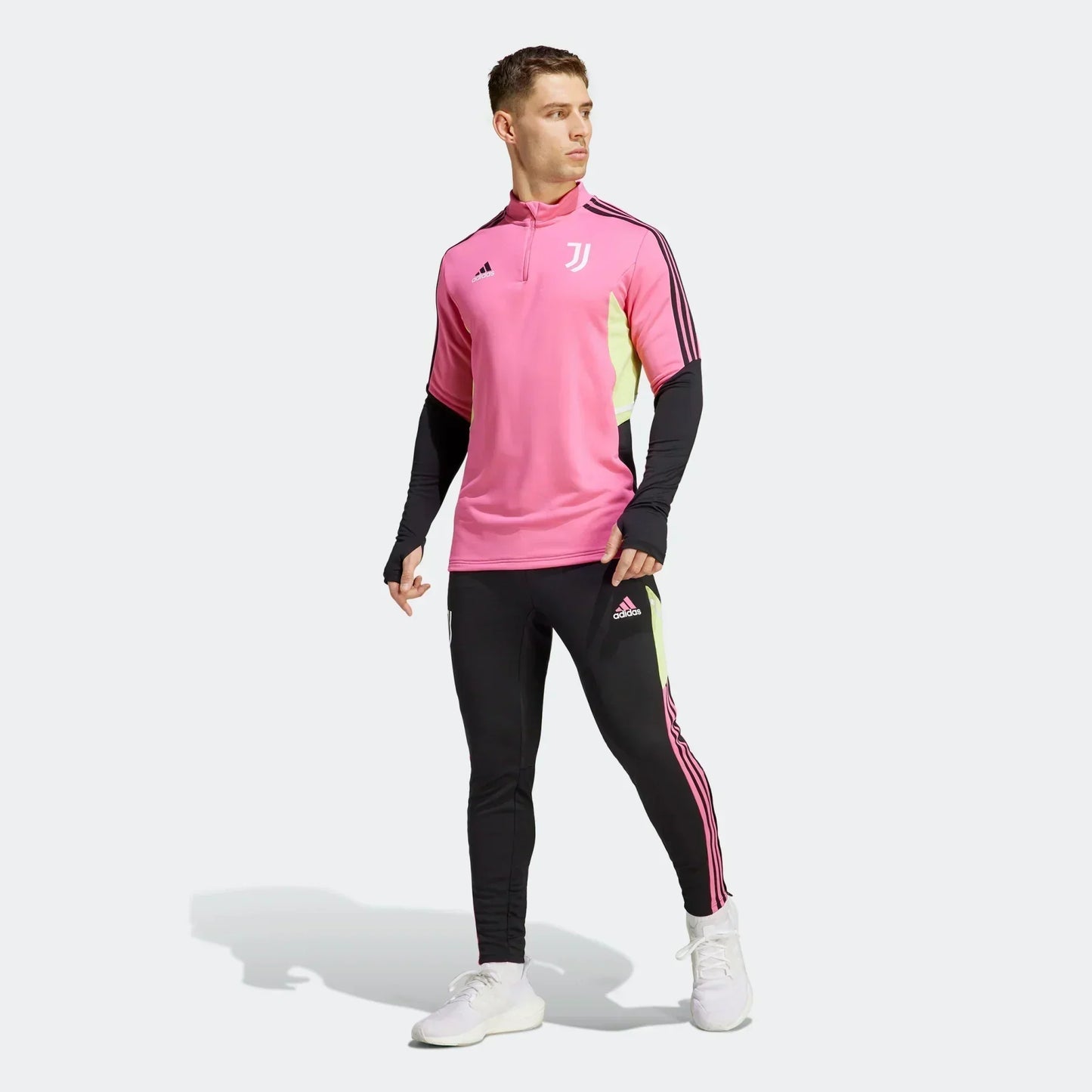 Camiseta de entrenamiento de la Juventus - Negro/Rosa