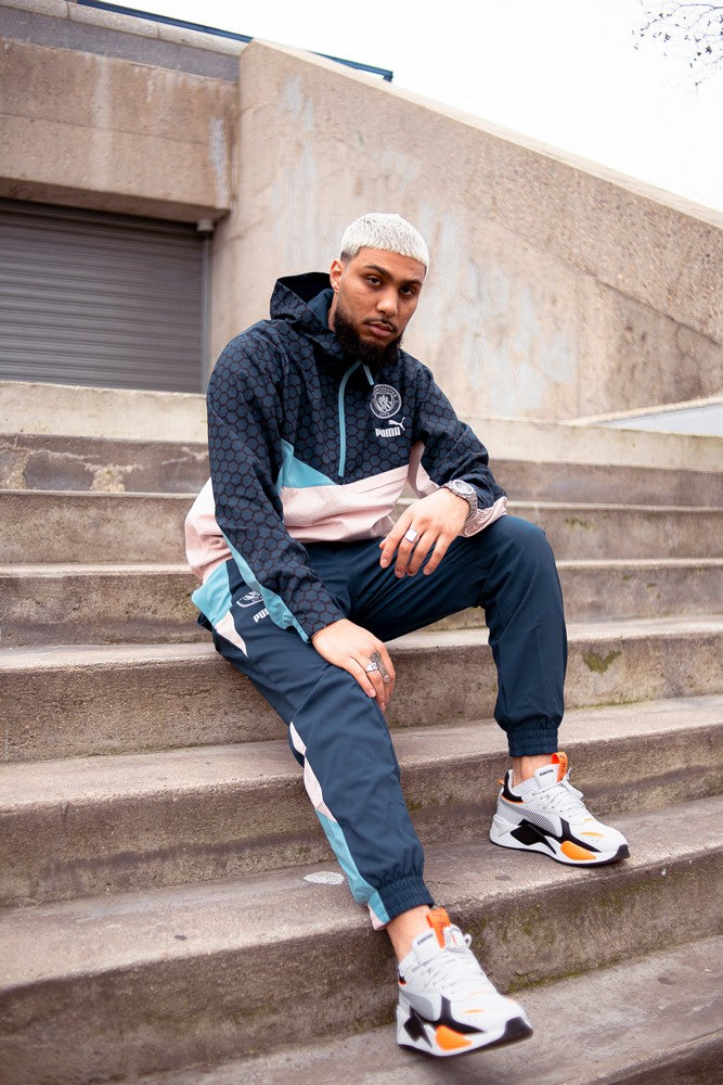 Pantalon de survêtement Manchester City - Bleu/Beige