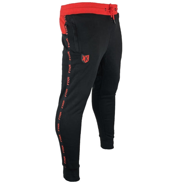 Pantalones de chándal FK Sicarios III - Negro/Rojo