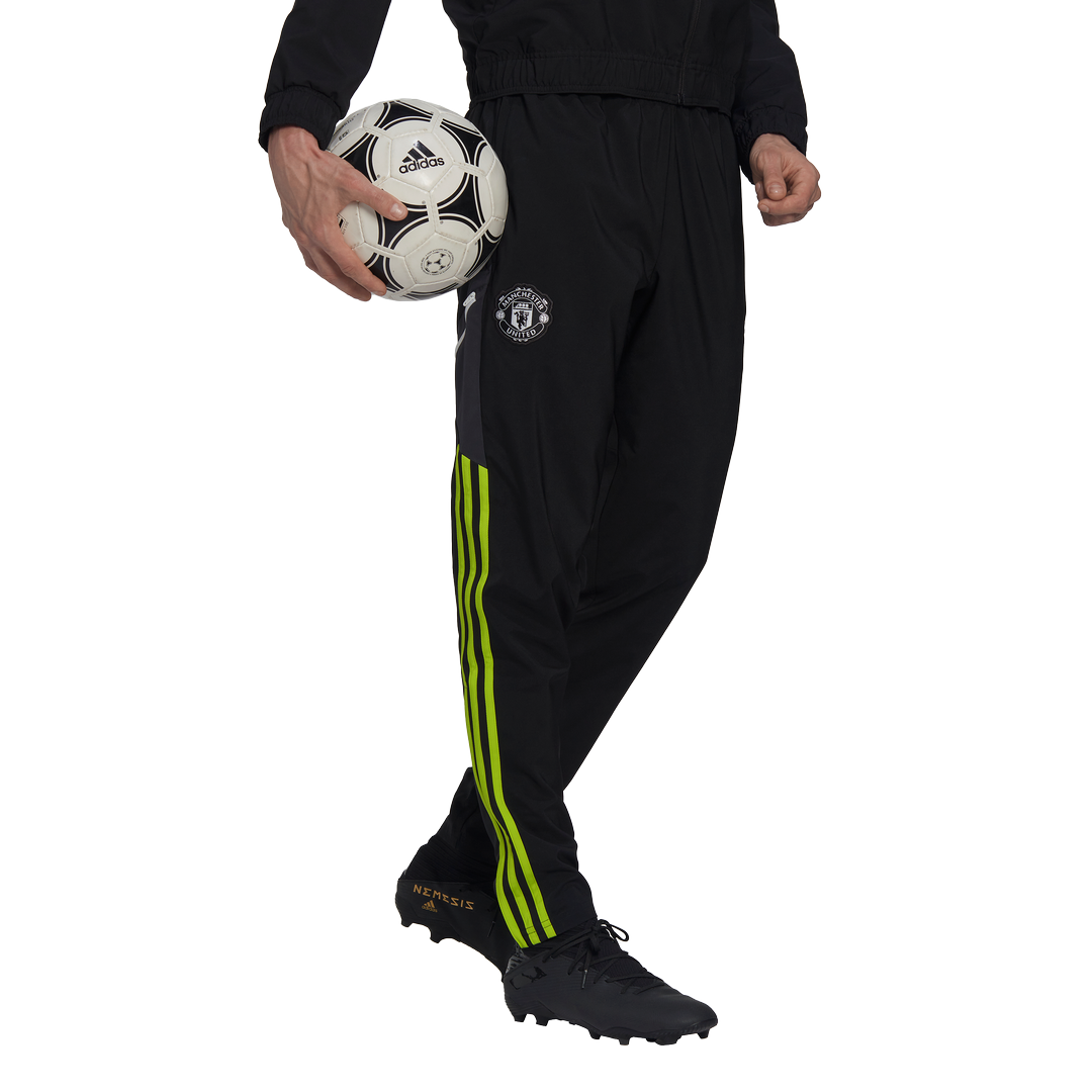 Pantalones de chándal del Manchester United - Negro/Amarillo