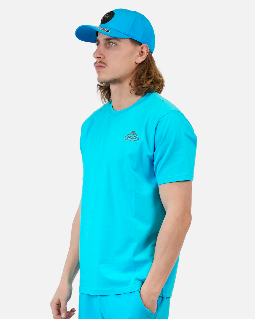 T-shirt Helvetica Yucatan - Bleu turquoise