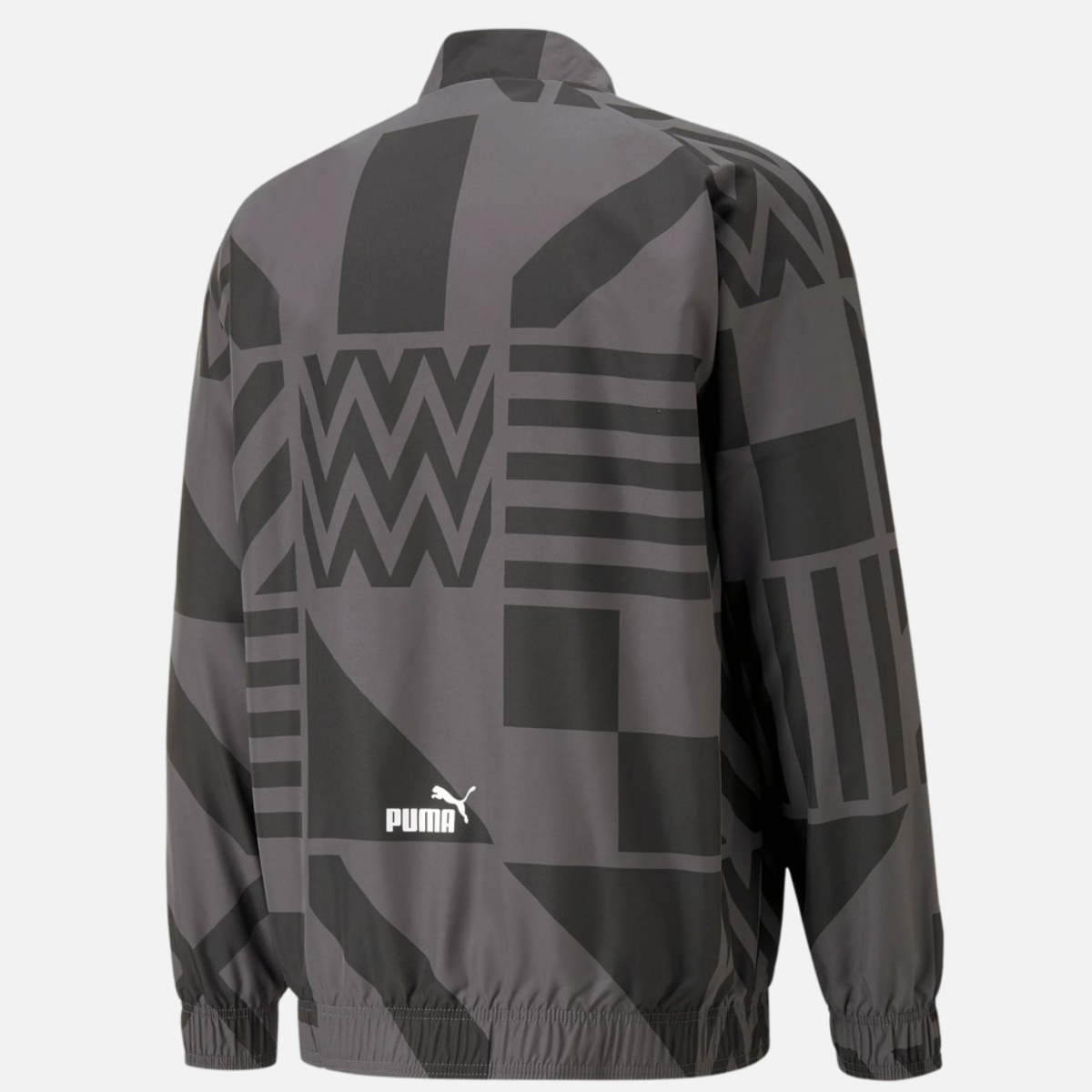 Chaqueta deportiva del AC Milan - Negro/Gris/Rojo