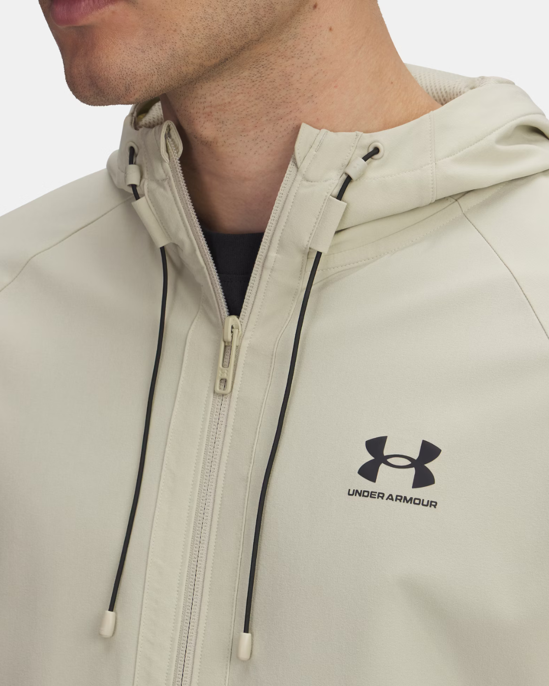 Veste Under Armour Running Storm - Beige