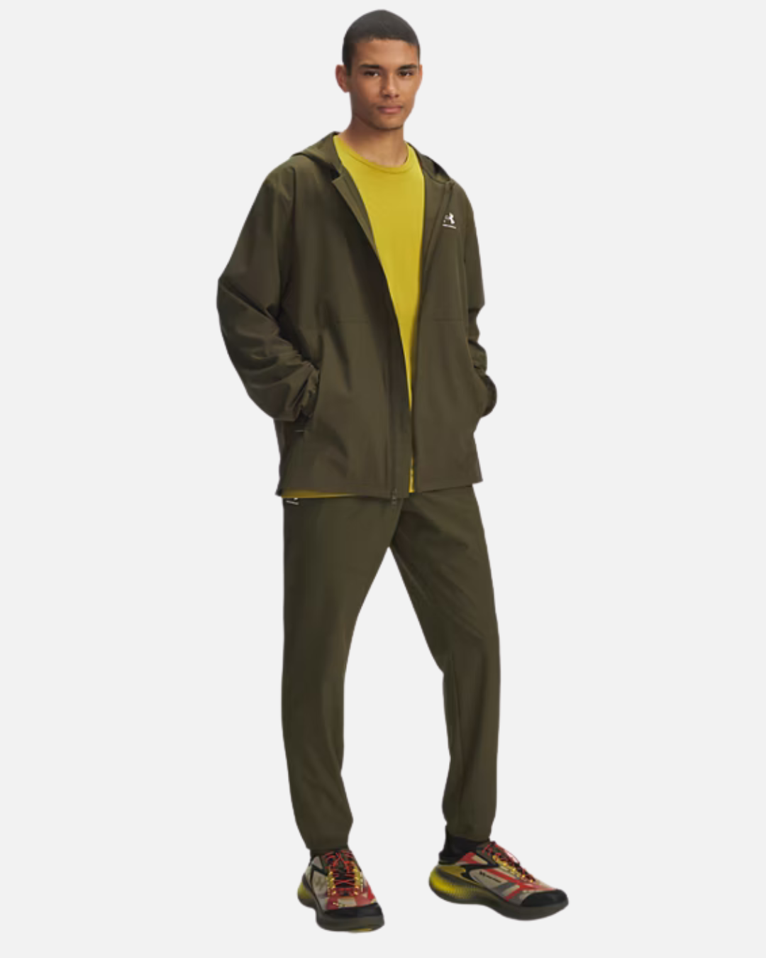 Pantalones tejidos Vibe - Caqui