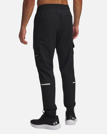 Pantalones tejidos Under Armour Tech Utility - Negro/Rosa