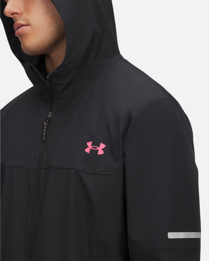 Chaqueta tejida Under Armour Tech Utility - Negro/Rosa