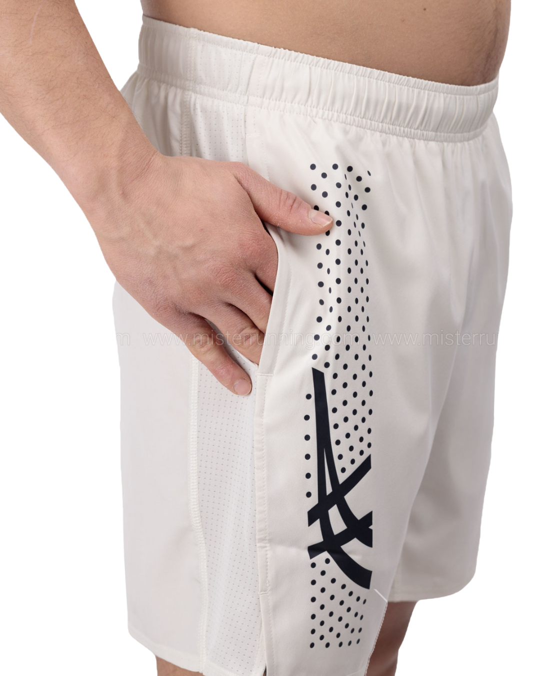 Pantalones cortos Asics Icon - Beige