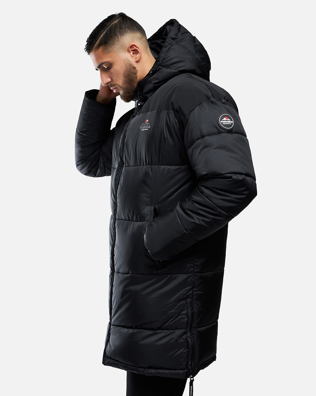 Chaqueta de plumas Helvetica Brooklyn - Negra