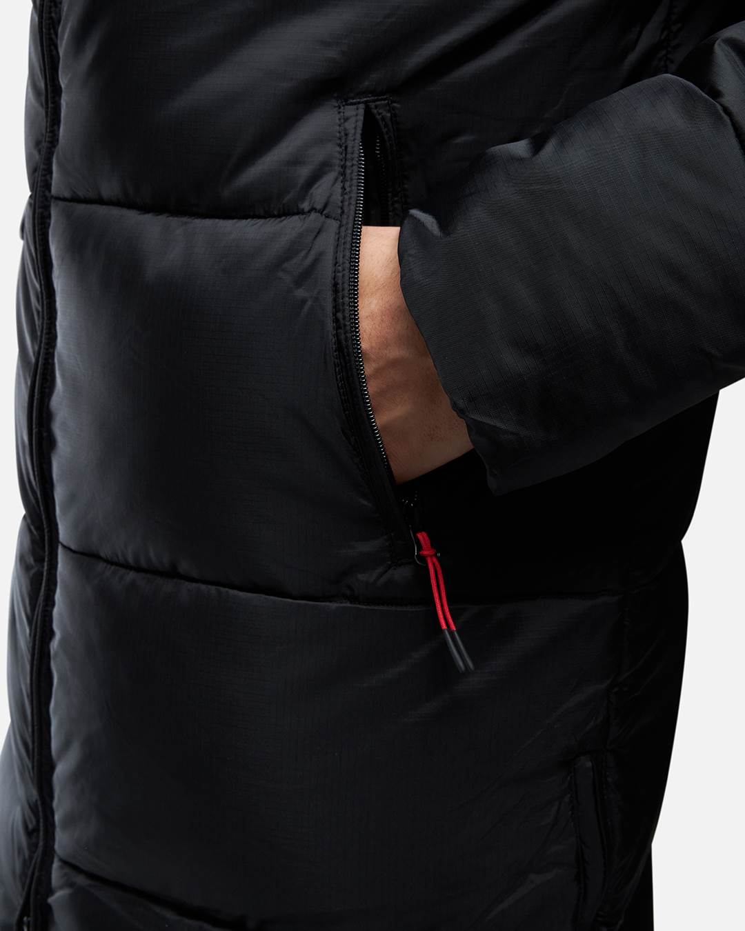 Chaqueta de plumas Helvetica Brooklyn - Negra