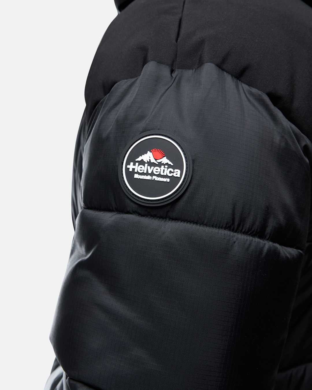 Chaqueta de plumas Helvetica Brooklyn - Negra