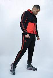 Sudadera con capucha FK Sicarios IV - Negro/Rojo