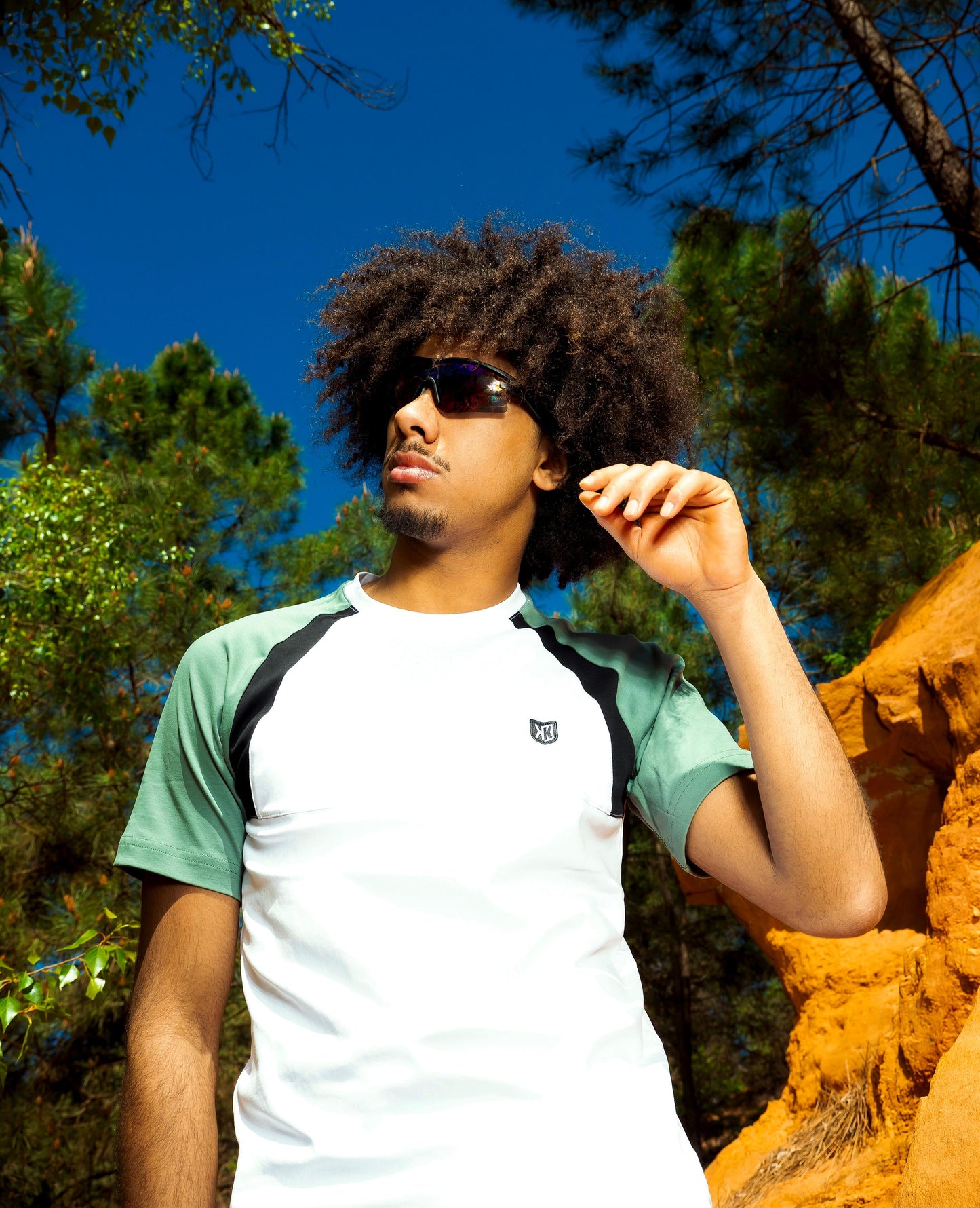 Camiseta FK Spirit - Blanco/Negro/Verde