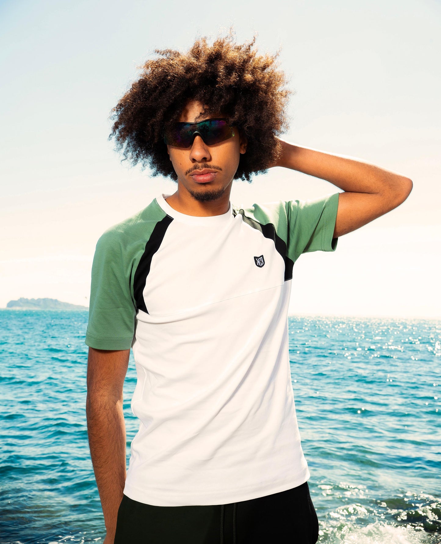 Camiseta FK Spirit - Blanco/Negro/Verde