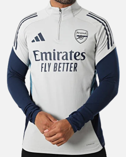 Camiseta de entrenamiento del Arsenal 2025/2026 - Gris/Azul marino