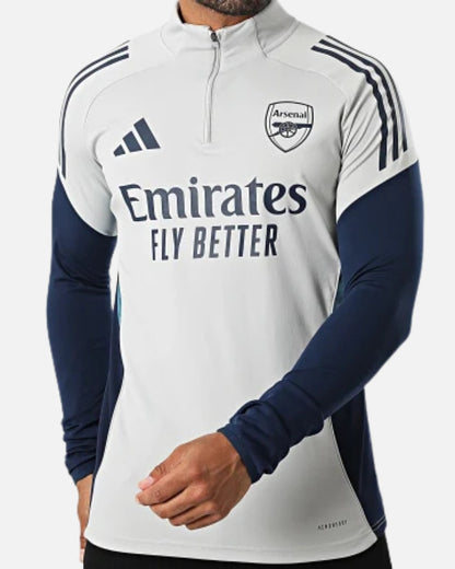 Camiseta de entrenamiento del Arsenal 2025/2026 - Gris/Azul marino