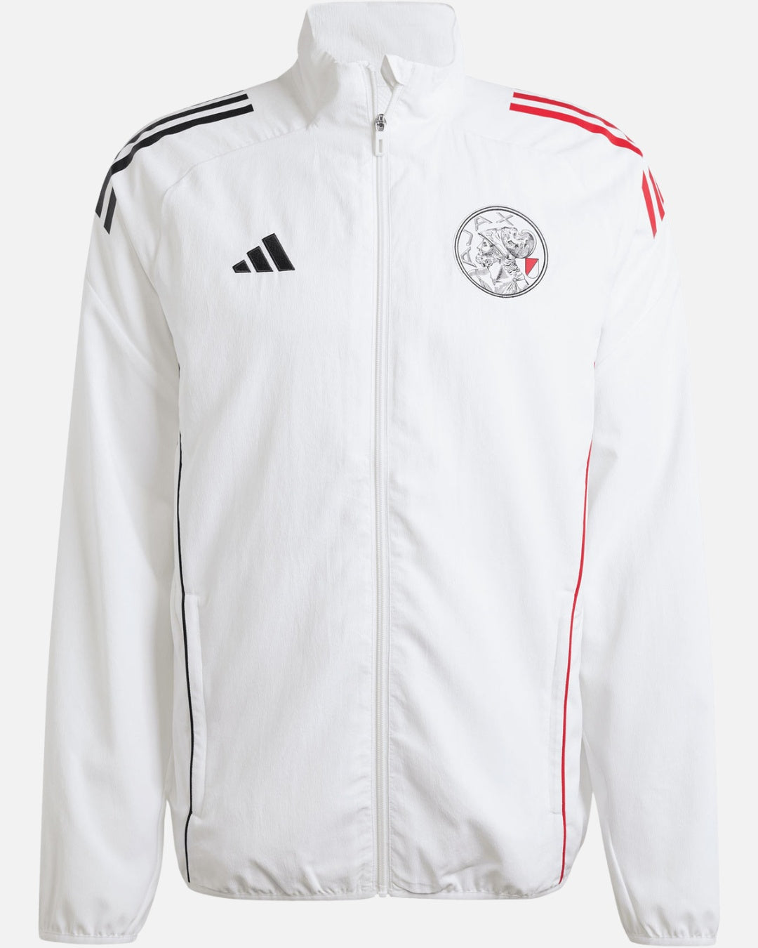 Chaqueta deportiva del Ajax Ámsterdam 2025/2026 - Blanca