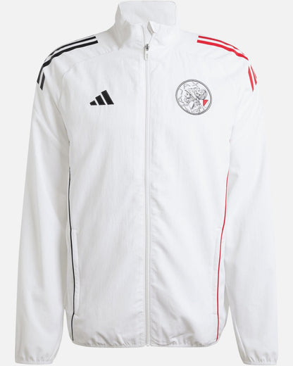 Chaqueta deportiva del Ajax Ámsterdam 2025/2026 - Blanca