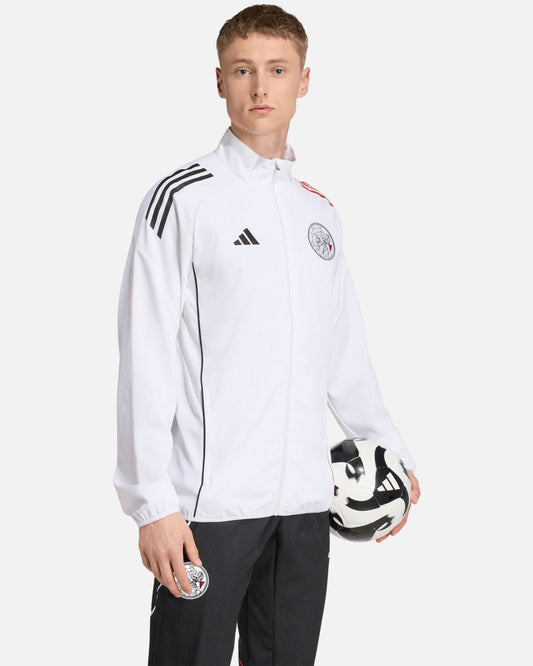 Chaqueta deportiva del Ajax Ámsterdam 2025/2026 - Blanca