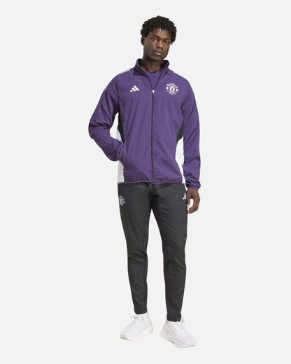 Pantalones de chándal del Manchester United 2025/2026 - Negro/Morado