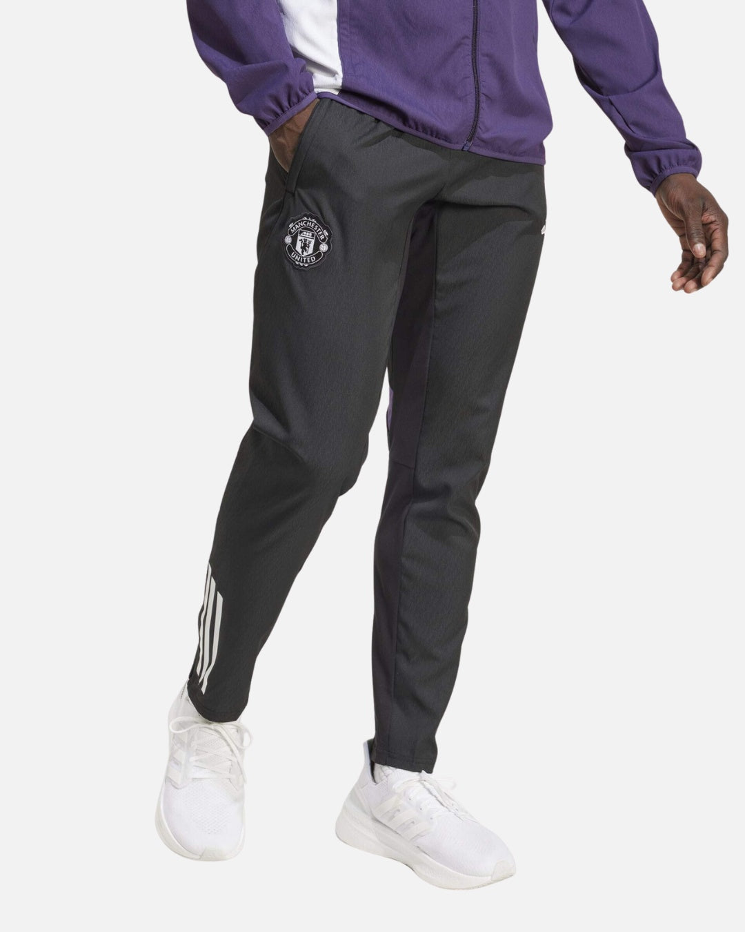 Pantalones de chándal del Manchester United 2025/2026 - Negro/Morado
