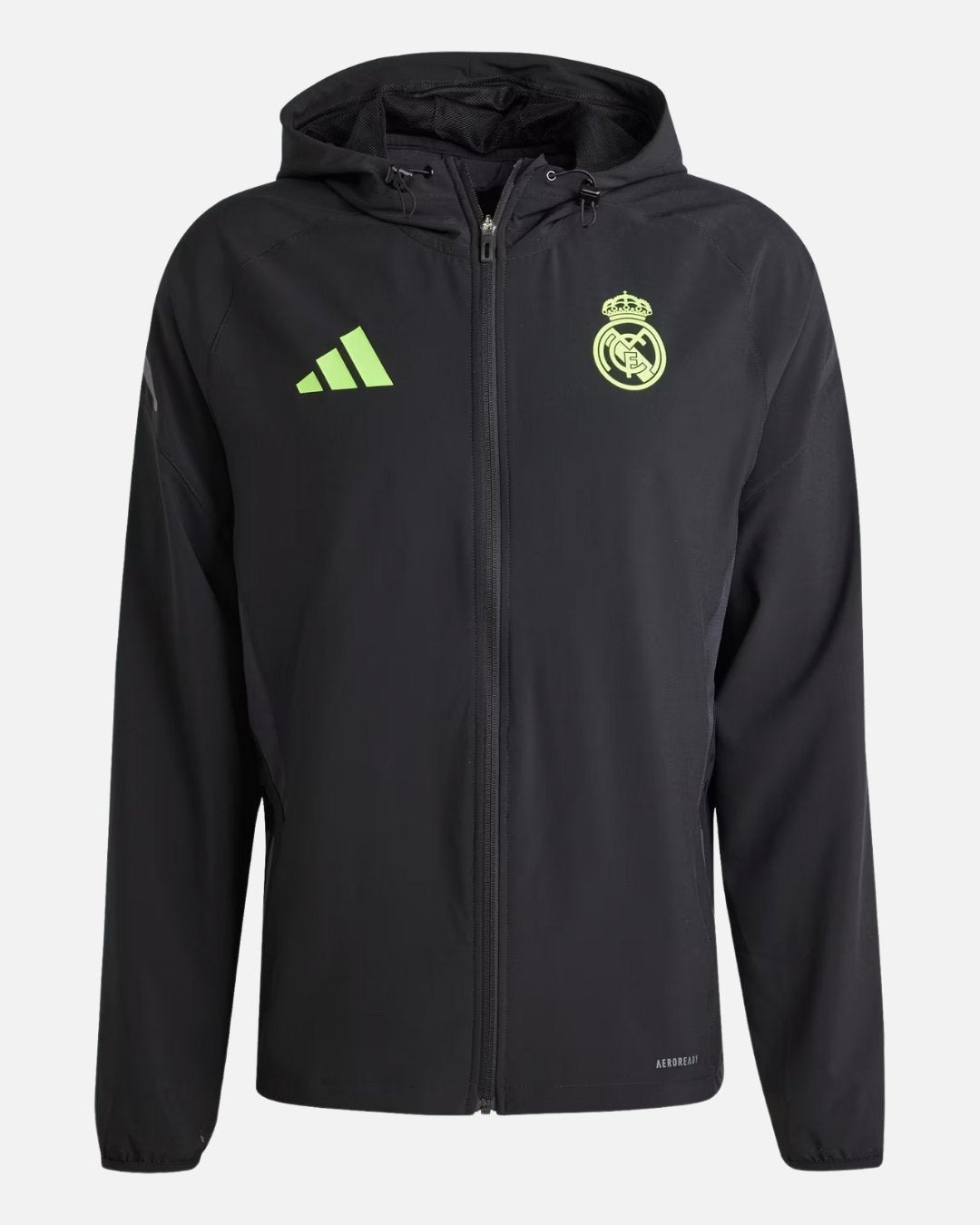 Chaqueta deportiva del Real Madrid 2025/2026 - Negro/Verde