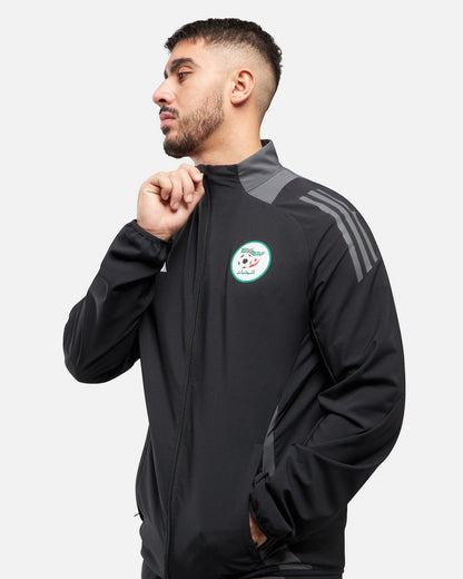 Chaqueta deportiva Argelia 2025 - Negro/Gris