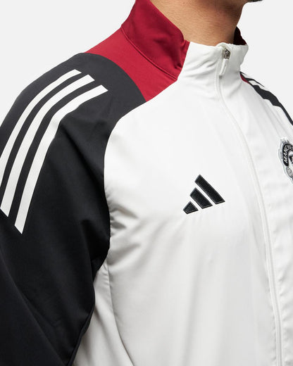 Veste de survêtement Manchester United 2024/2025 - Blanc/Noir