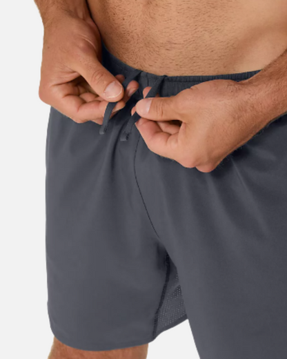 Pantalones cortos Asics Core de 7 pulgadas - Gris