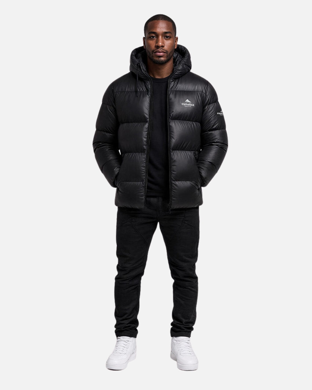 Chaqueta de plumas Helvetica Frost - Negra