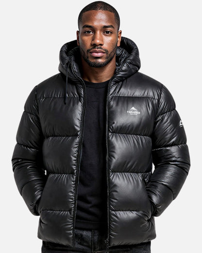 Chaqueta de plumas Helvetica Frost - Negra