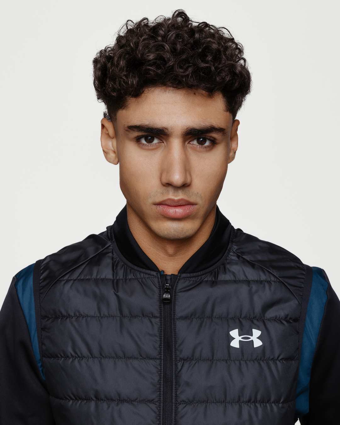 Chaleco acolchado sin mangas impermeable Under Armour Storm - Negro