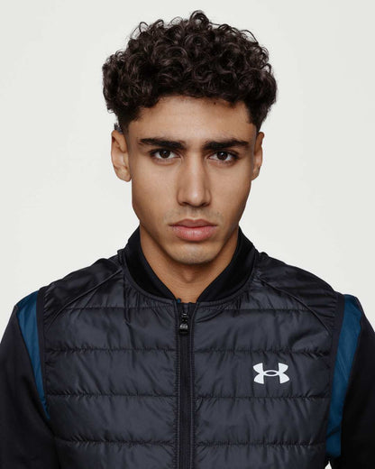 Chaleco acolchado sin mangas impermeable Under Armour Storm - Negro