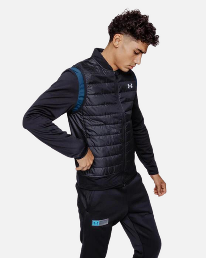 Chaleco acolchado sin mangas impermeable Under Armour Storm - Negro