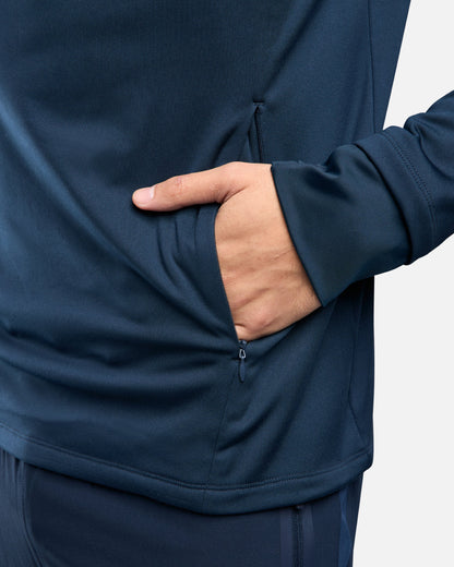 Haut 1/2 Zip FK Rocks Cagoule Intégrée - Marine