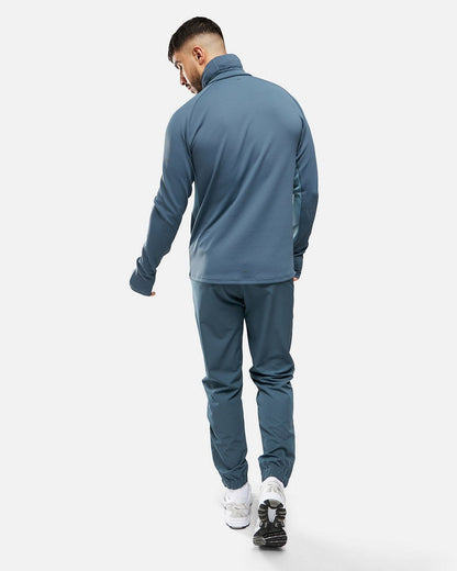 Chaqueta FK Rocks II con media cremallera y capucha integrada - Azul