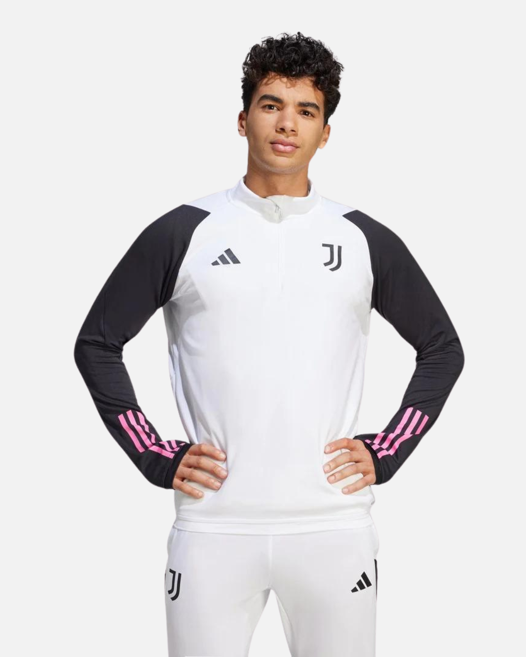 Camiseta de entrenamiento de la Juventus - Blanco/Negro/Rosa