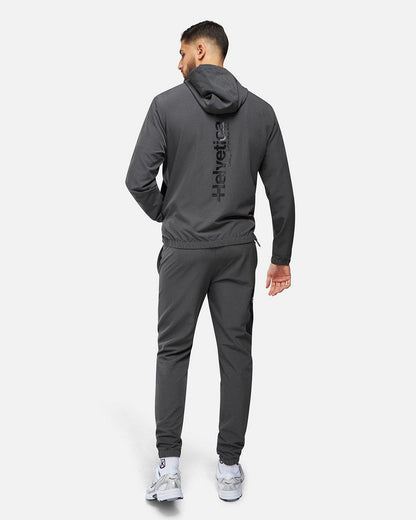 Veste à capuche Helvetica Neptune - Gris