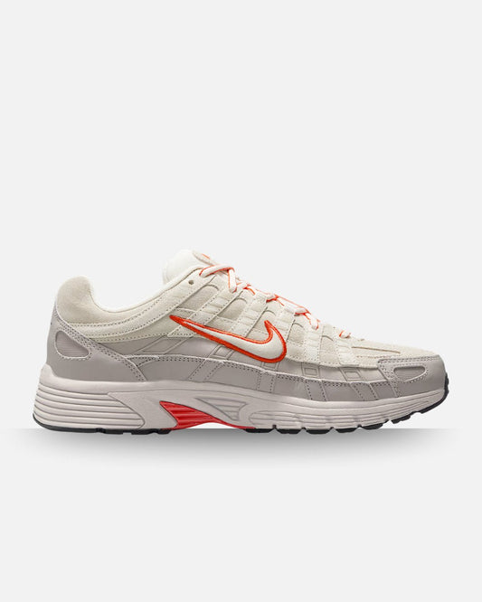 Nike P-6000 PRM - Beige/Rojo