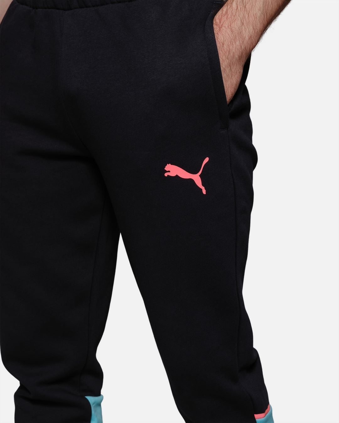 Pantalon d 'entrainement Manchester City - Noir/Bleu/Rose