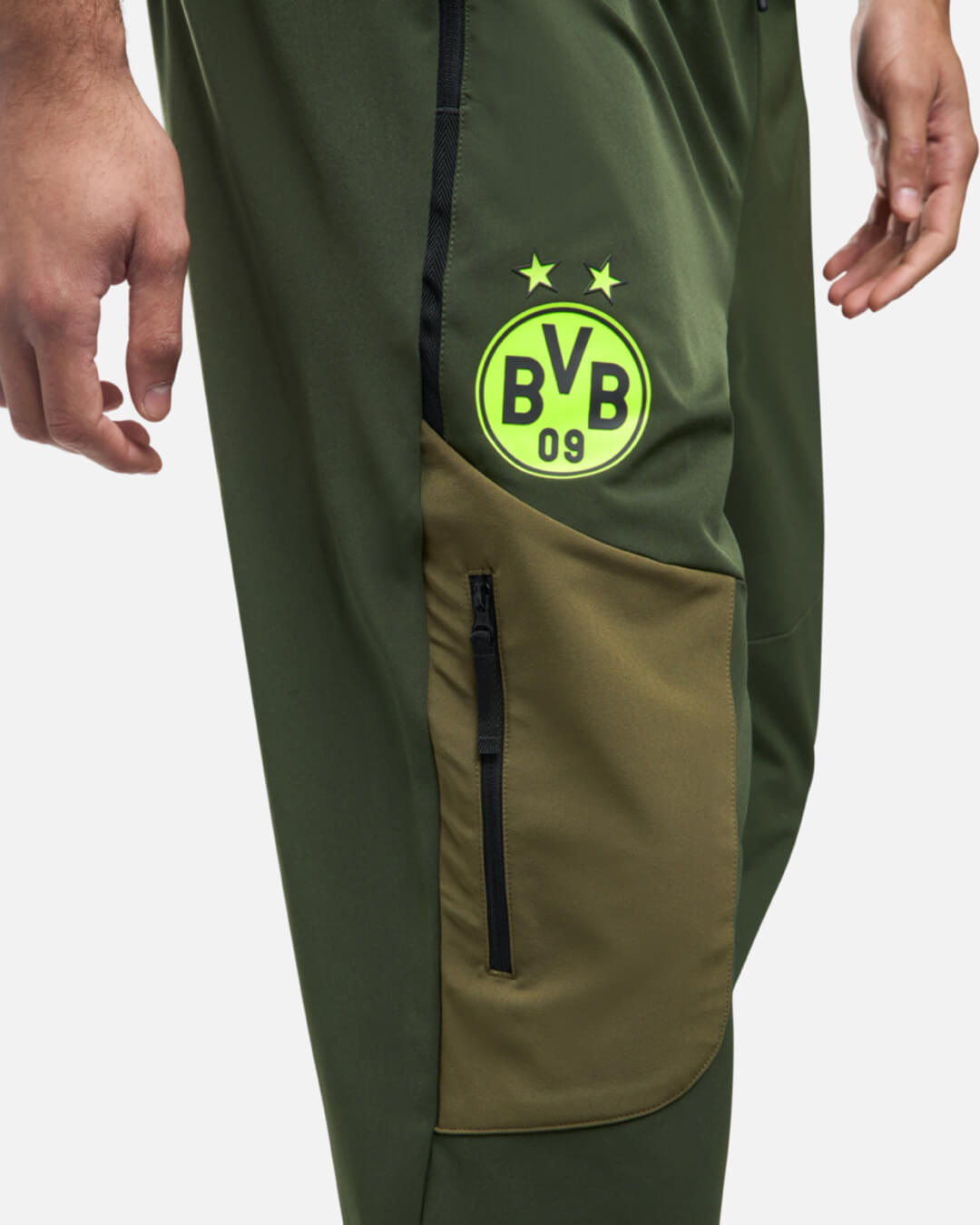 Pantalon de survêtement Dortmund Tech Woven 2024/2025 - Kaki