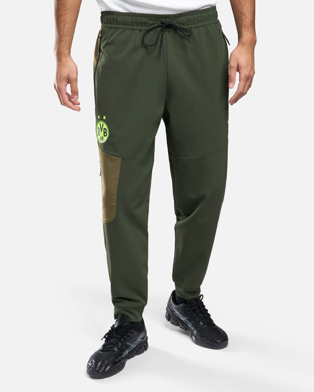 Pantalon de survêtement Dortmund Tech Woven 2024/2025 - Kaki