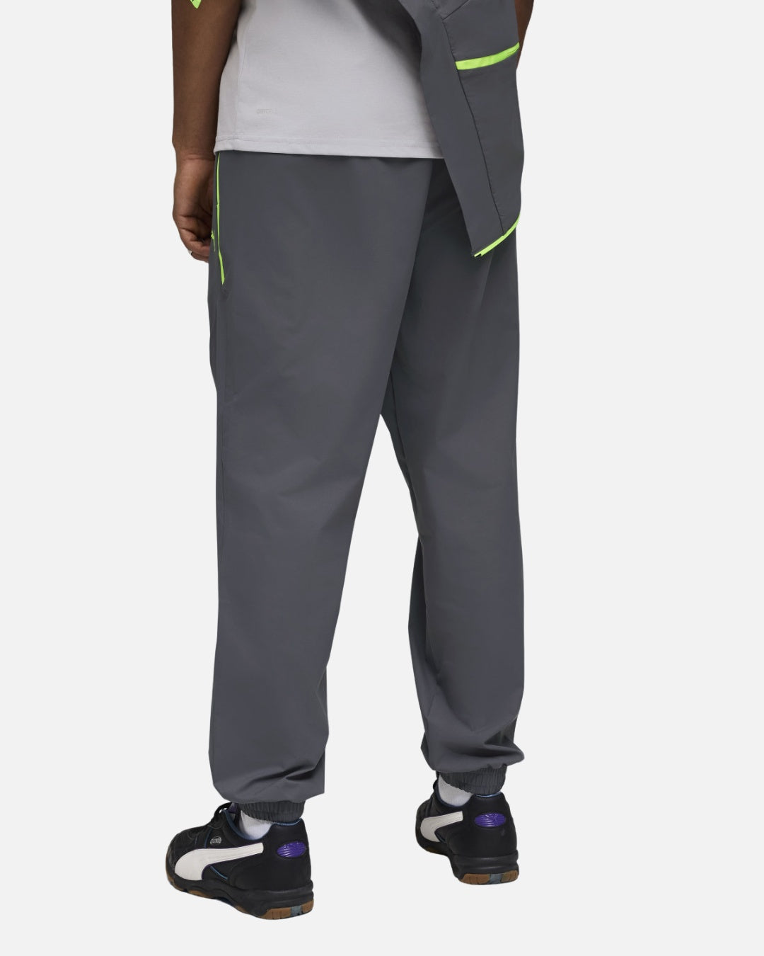 Pantalones de chándal del Manchester City 2025/2026 - Gris/Amarillo