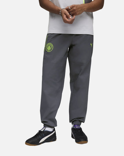 Pantalones de chándal del Manchester City 2025/2026 - Gris/Amarillo