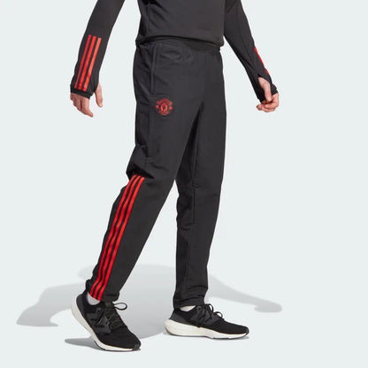 Pantalon de survêtement Manchester United - Noir/Rouge