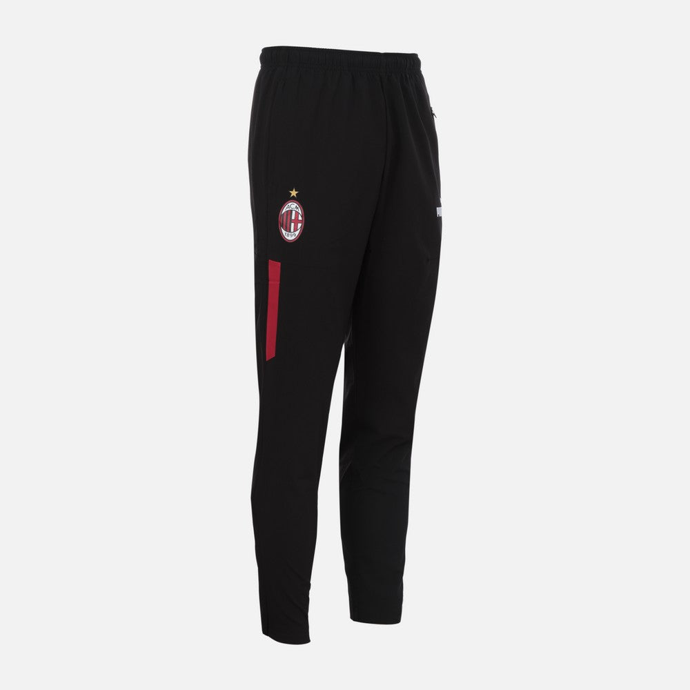 Pantalones de chándal del AC Milan - Negro/Rojo/Blanco