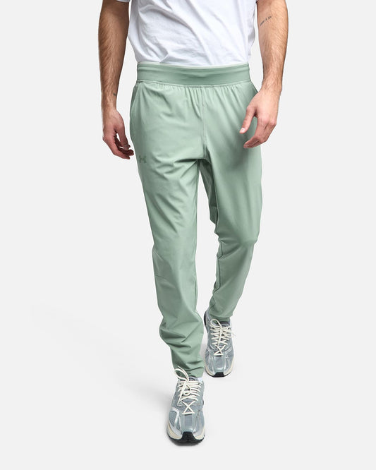 Pantalones deportivos Under Armour Running Launch - Verde pastel