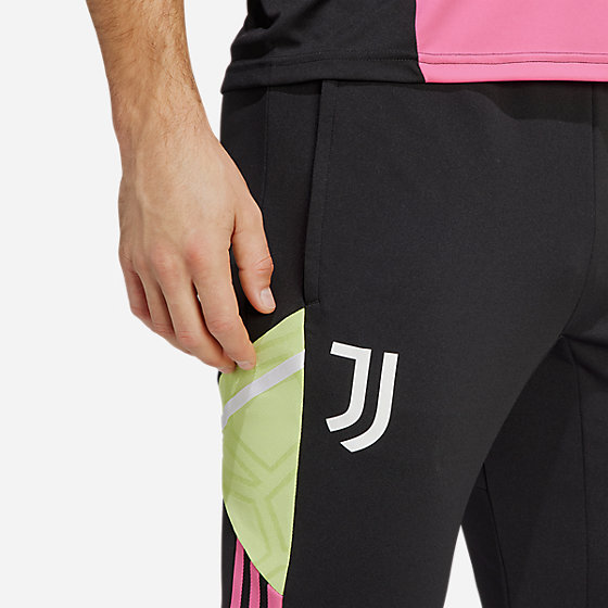Pantalones de entrenamiento de la Juventus - Negro/Rosa