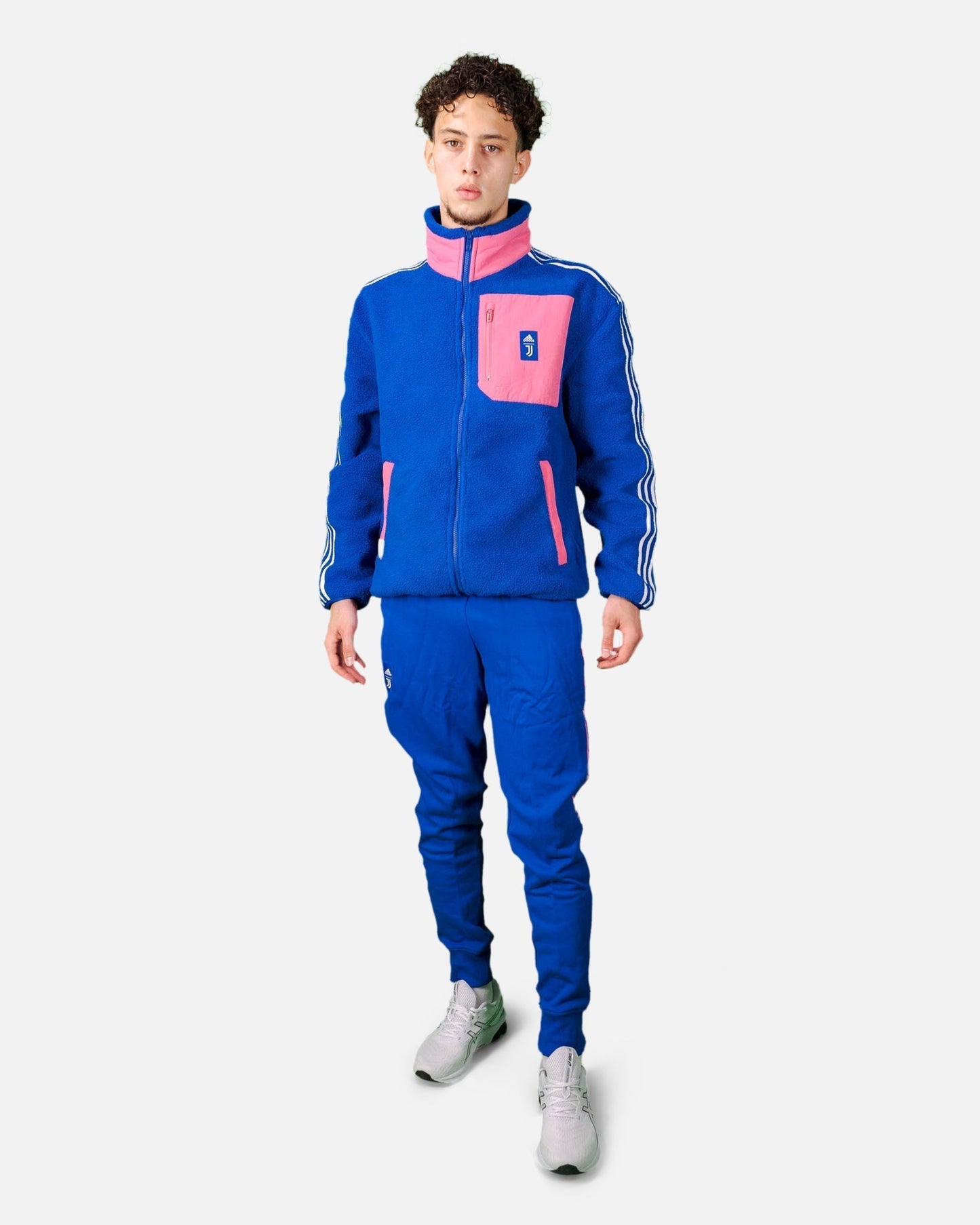 Pantalones de entrenamiento Juventus Lifestyler - Azul/Rosa