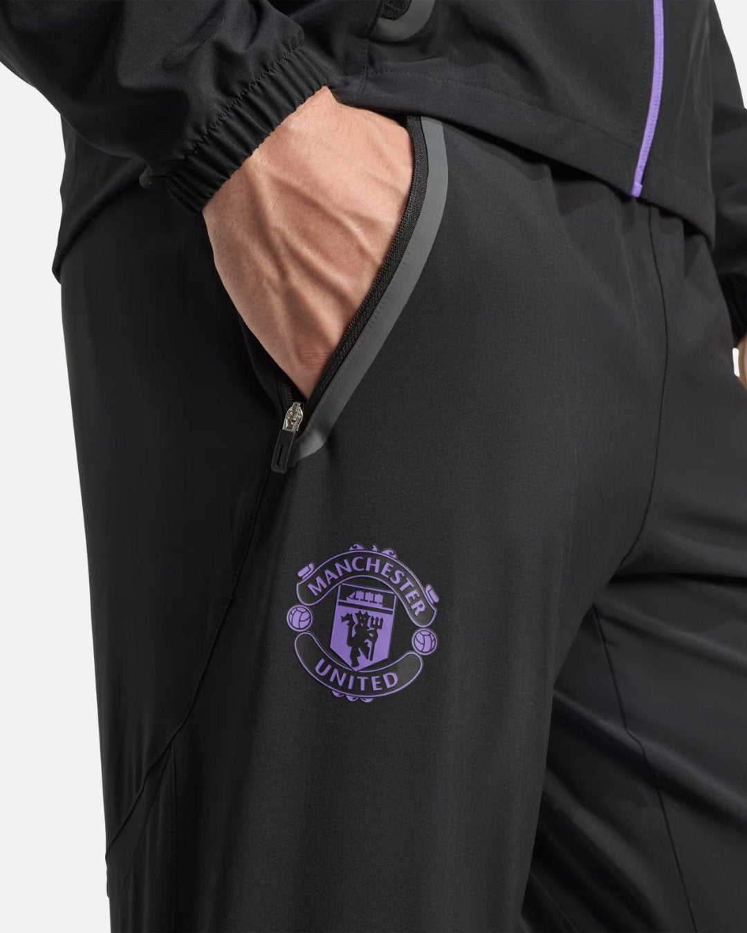 Pantalón de entrenamiento del Manchester United 2025/2026 - Negro